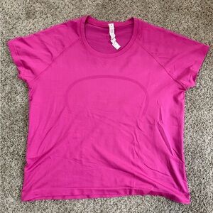 Lululemon Size 14 Swiftly Tech Short Sleeve Shirt 2.0 * RACE LENGTH